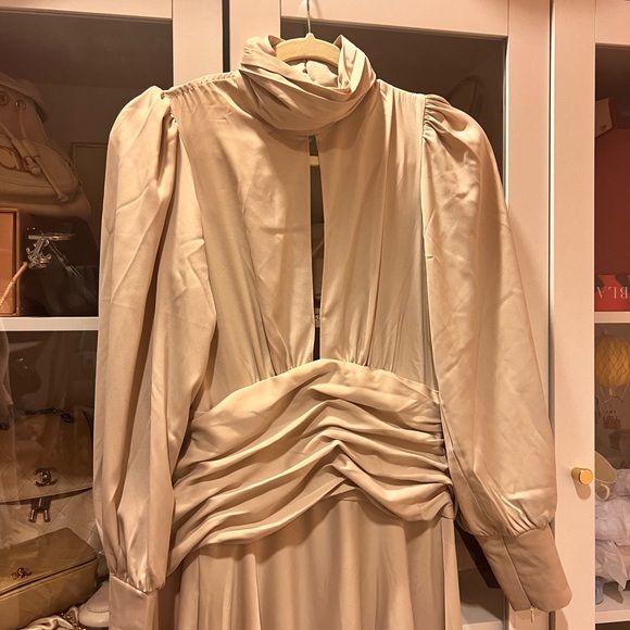 orseund iris night out maxi dress cream - Picture 7 of 9